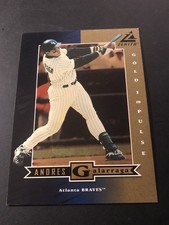 1998 Zenith Gold Impulse 5 X 7 Andres Galarraga #Z2 /100