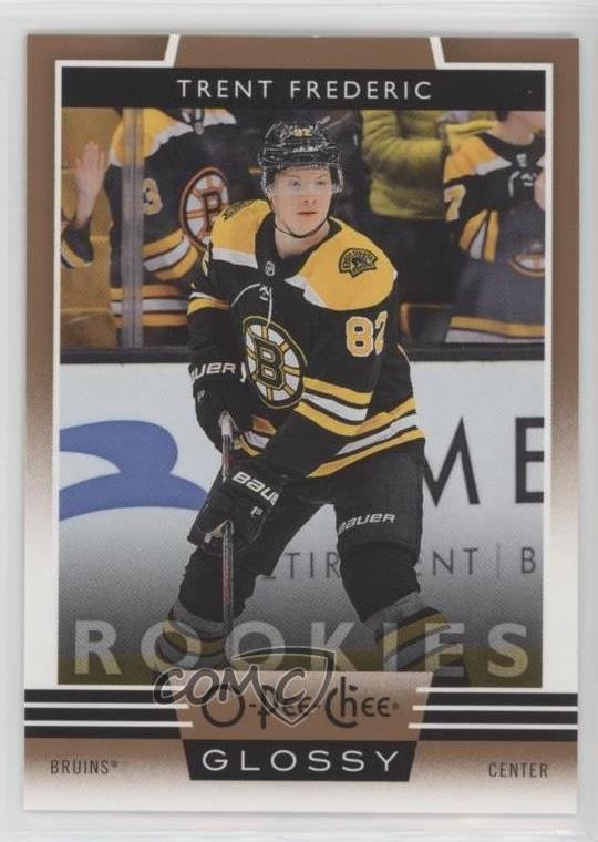 2019-20 Upper Deck O-Pee-Chee Glossy Rookies Copper Trent Frederic #R-9 RC 0il7