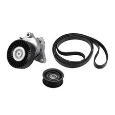  Serpentine Drive Belt Tensioner Pulley and Idler Pulley Belt Assembly for 