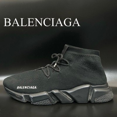 Balenciaga Speed   Trainer Sock Sneakers Men's Black #QY2SSQ
