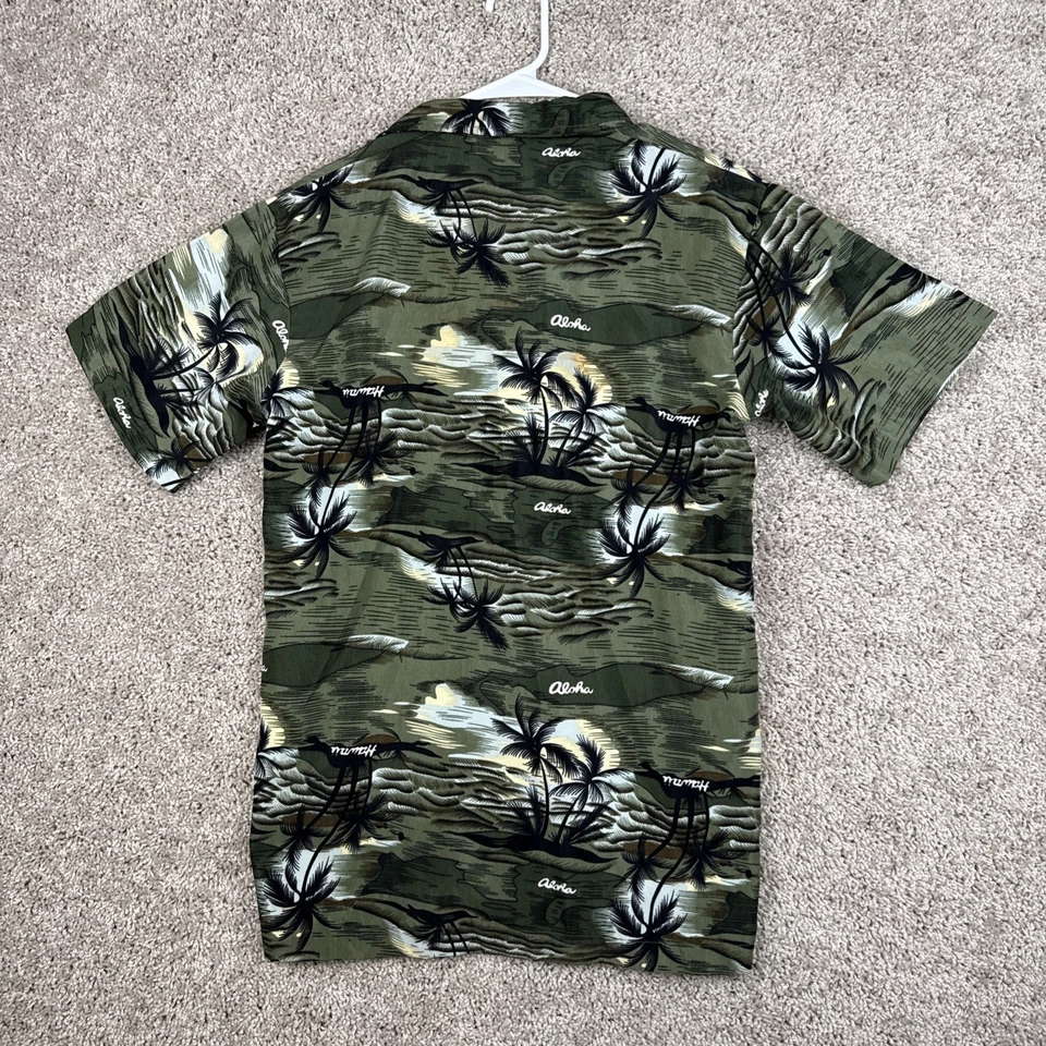 Camisa B-Boyz By Bruno Aloha Hawaiana Niños Jóvenes Abotonada Niños Talla L (14/16) Foto 3 de 4