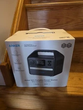 Anker 521 Portable Power Station 256Wh Solar Generator 200W 6-Ports Power Bank