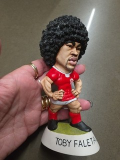 Toby Talupe Faletau Miniature Welsh Rugby Grogg