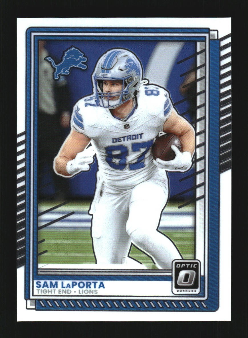 Sam LaPorta 2025 Donruss Optic #196 | eBay