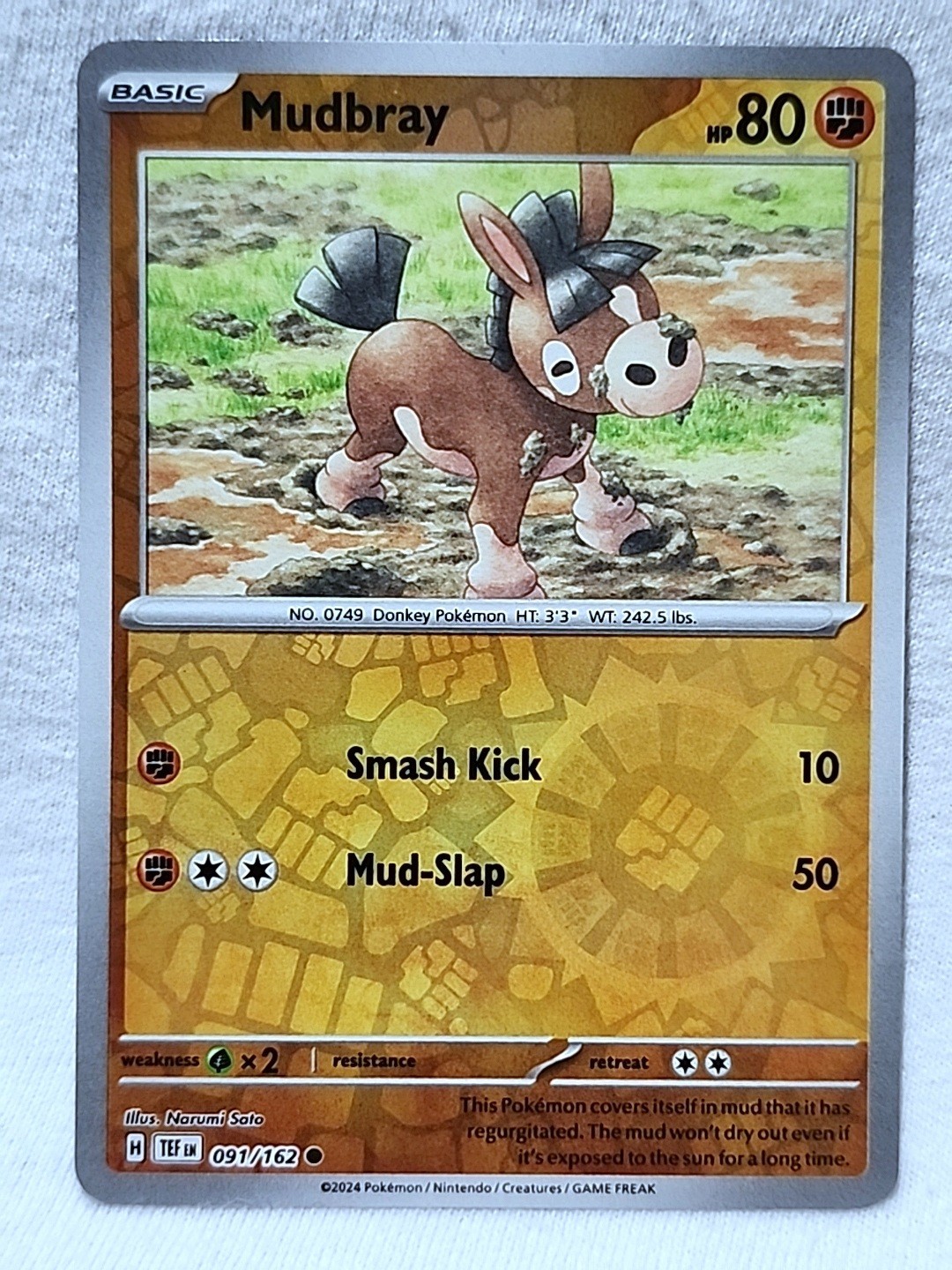 Mudbray 091/162 Reverse Holo Common Temporal Forces
