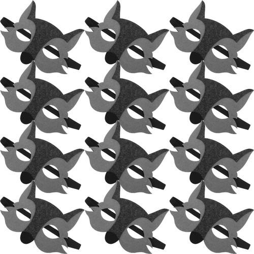 Teegxddy Lot De 5 Masques Enfant En Feutre – Masques Animaux Papillon, Déguisement Pour Cosplay, Anniversaire Et Halloween