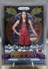 2025 Panini Prizm WNBA Georgia Amoore RC Rookie Groovy Insert Washington Mystics