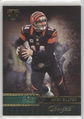 2014 Topps Triple Threads Emerald 175/199 Andy Dalton #42 7eo