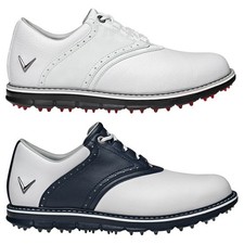 Callaway Golf Mens M597 LUX Leather Upper Spikeless Golf Shoes 40% OFF RRP