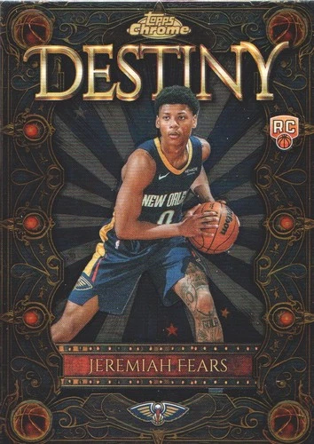 2025 Topps Chrome Jeremiah Fears Base (RAW)
