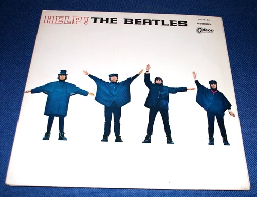 The Beatles-Help! LP (1967, Japan-Odeon OP-8151, Reissue, Red Vinyl), EX/VG+