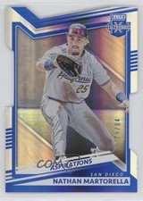 2022 Panini Elite Extra Edition Aspirations Die-Cut 78/84 Nathan Martorella he0