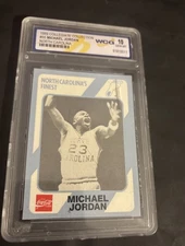 1989-90 Collegiate Collection/Coca-Cola North Carolina's - Michael Jordan Wcg 10