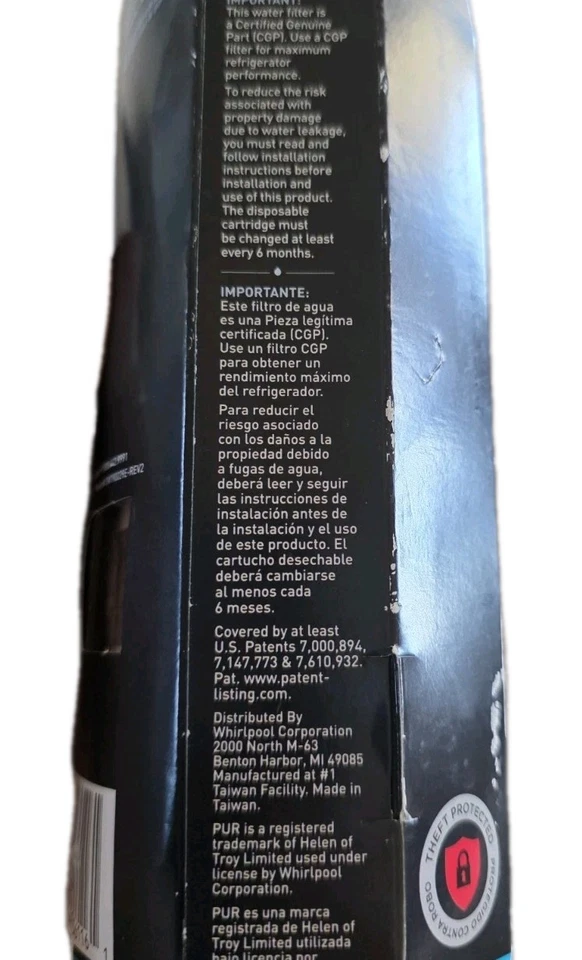 Everydrop Water Refrigerator  Filter 3 Ice & Water PUR Filtration Clean Water   - Image 4 of 4