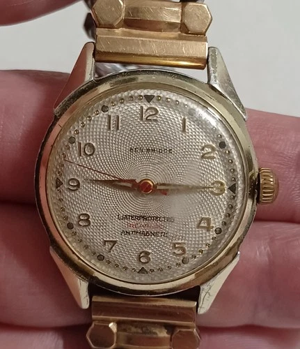 RARE Vintage MCM BEN BRIDGE Incabloc Watch, Baldwin GF Band, Rolex Jeweller? 👀