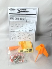 Estes Alpha III Model Rocket -Spare Parts Only- 12 Pk No Engine *Missing Parts