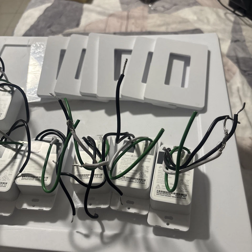 Kasa 智能开关 HS200,单极,需要中性,2.4GHz Wi-Fi,7 件装 — 第 4/4 张图片