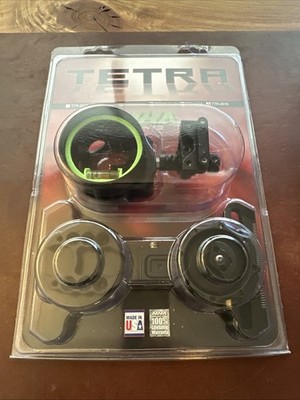 New HHA Sports Tetra 4 Pin Archery Bow Sight TTR-4519 Hunting Scope Right Hand