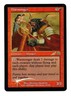 Magic the Gathering MTG Warmonger FOIL 225/350 Mercadian Masques Promo Rare! EX