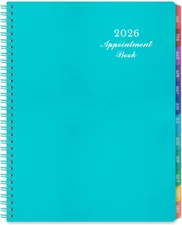 2026 Weekly Appointment Book & Planner - Daily Hourly Planner 2026, 9" X 11", Ja