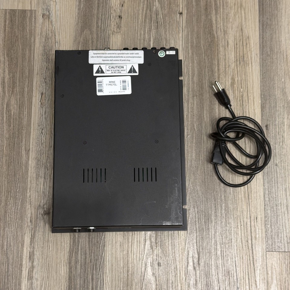 Rane TTM57SL Serato 2 Channel Scratch DJ Mixer w Power Cord Tested ...