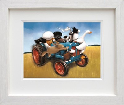 Joyride von Doug Hyde. Signiert, nummeriert, GERAHMT. Mit COA