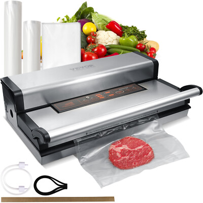 VEVOR Vacuum Sealer Machine Food Preservation Storage Saver 95Kpa