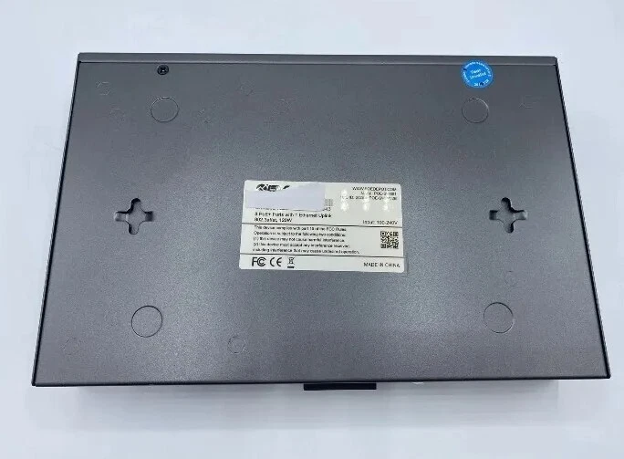 BV-Tech POE-SW801 8 PoE+ Ports With 1 Ethernet Uplink 120W Black New Open Box - Image 4 of 4