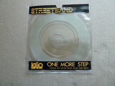 STREETBAND - ONE MORE STEP - 7'' CLEAR VINYL PRINTED PVC SLEEVE - PAUL YOUNG