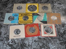45 COMPANY SLEEVES. LOT OF 10, DIFFERENT.