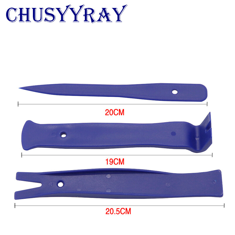11-Piece Nylon Fiber Trim Removal Pry Bar Set – Interior Dash Panel Tool Kit