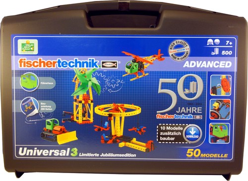 534000 Advanced Jubiläumsedition Universal 3 von fishertechnik -NEU-