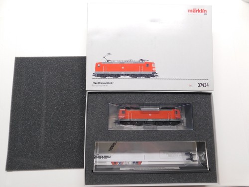 HO MARKLIN WELTREKORD 37434 DB BR 143 ELEKTROLOKOMOTIVE mit MFX SOUND SELTEN