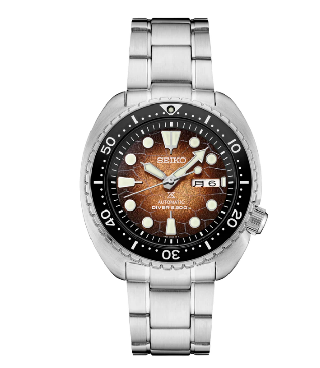 Seiko Prospex Ocean Conservation Turtle Diver Automatic Brown Dial