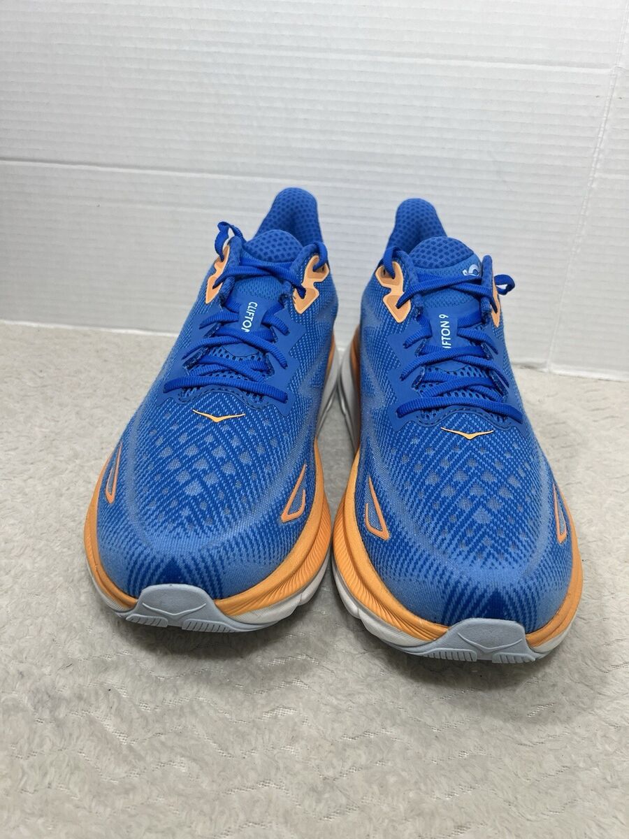 Hoka One One Clifton 9 Men's Sz 12.5D Blue Running Shoes Hoka One One Clifton 9 Men's Sz 12.5D Blue Running Shoes