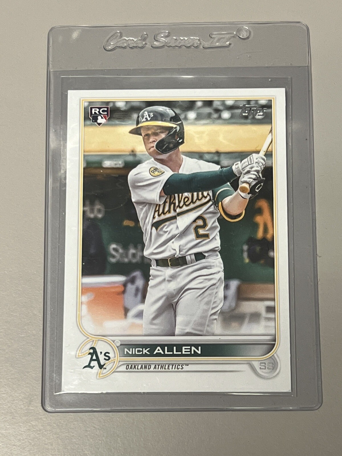 Nick Allen 2022 Topps Update Series #US117 Rookie SP Image Variation