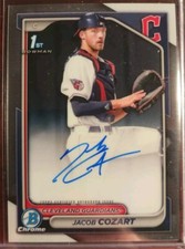 2024 Bowman Draft Chrome Jacob Cozart Auto, 1st RC