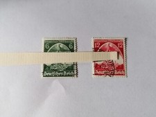 Rzesza Niemiecka 1935, Mi. nr 586 - 587, stemplowane 