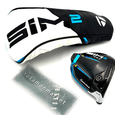 TaylorMade SIM 2 Max 10.5  Driver Even Flow Riptide Only Head VeryGood F/S