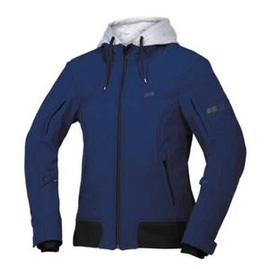 Ixs Classic So Moto Mens Motorcycle Jacket Textile Hoodie Blue