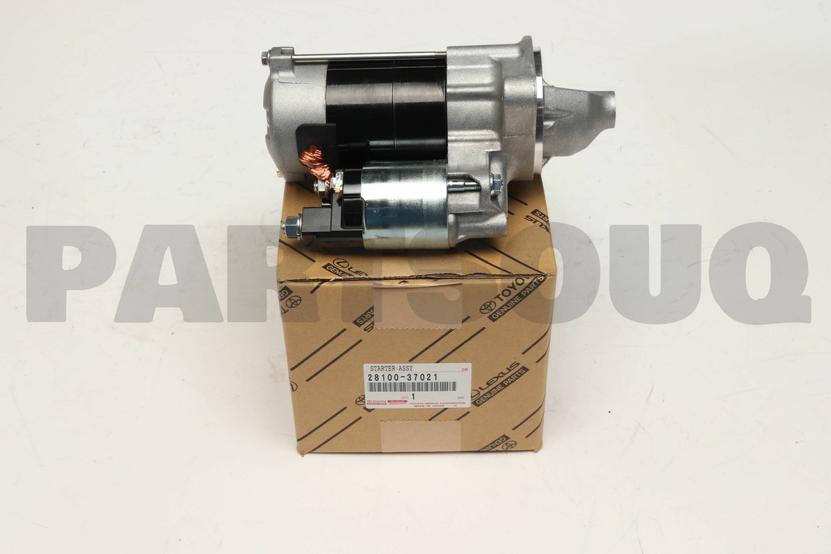 2810037021 Genuine Toyota STARTER ASSY 28100-37021 | eBay