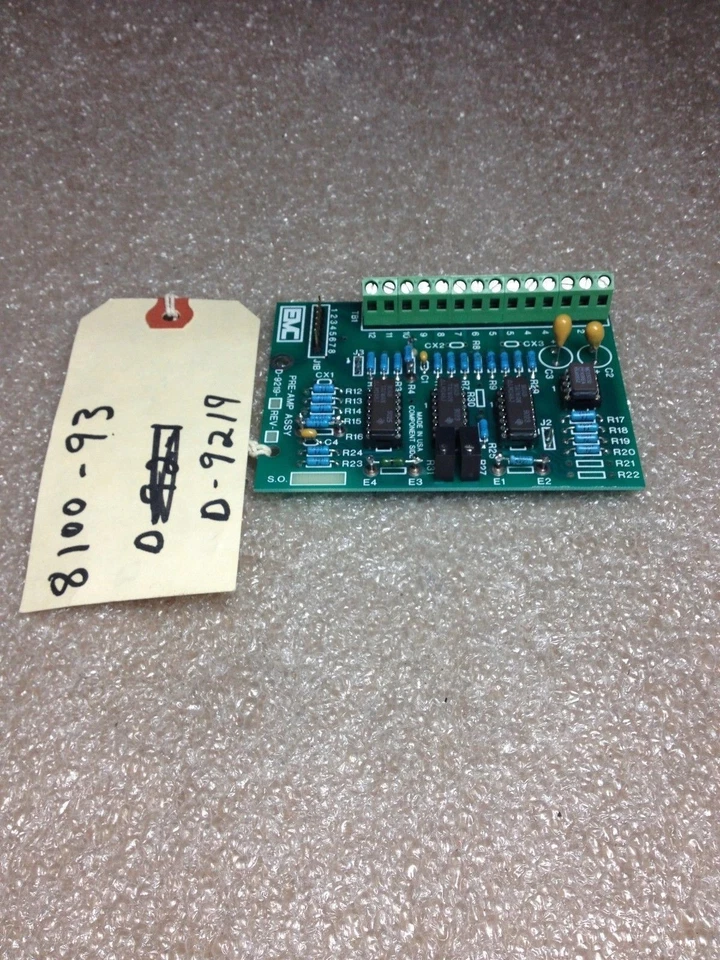 EMC D-9219 PC Pre-Amp Assembly - Image 4 of 4