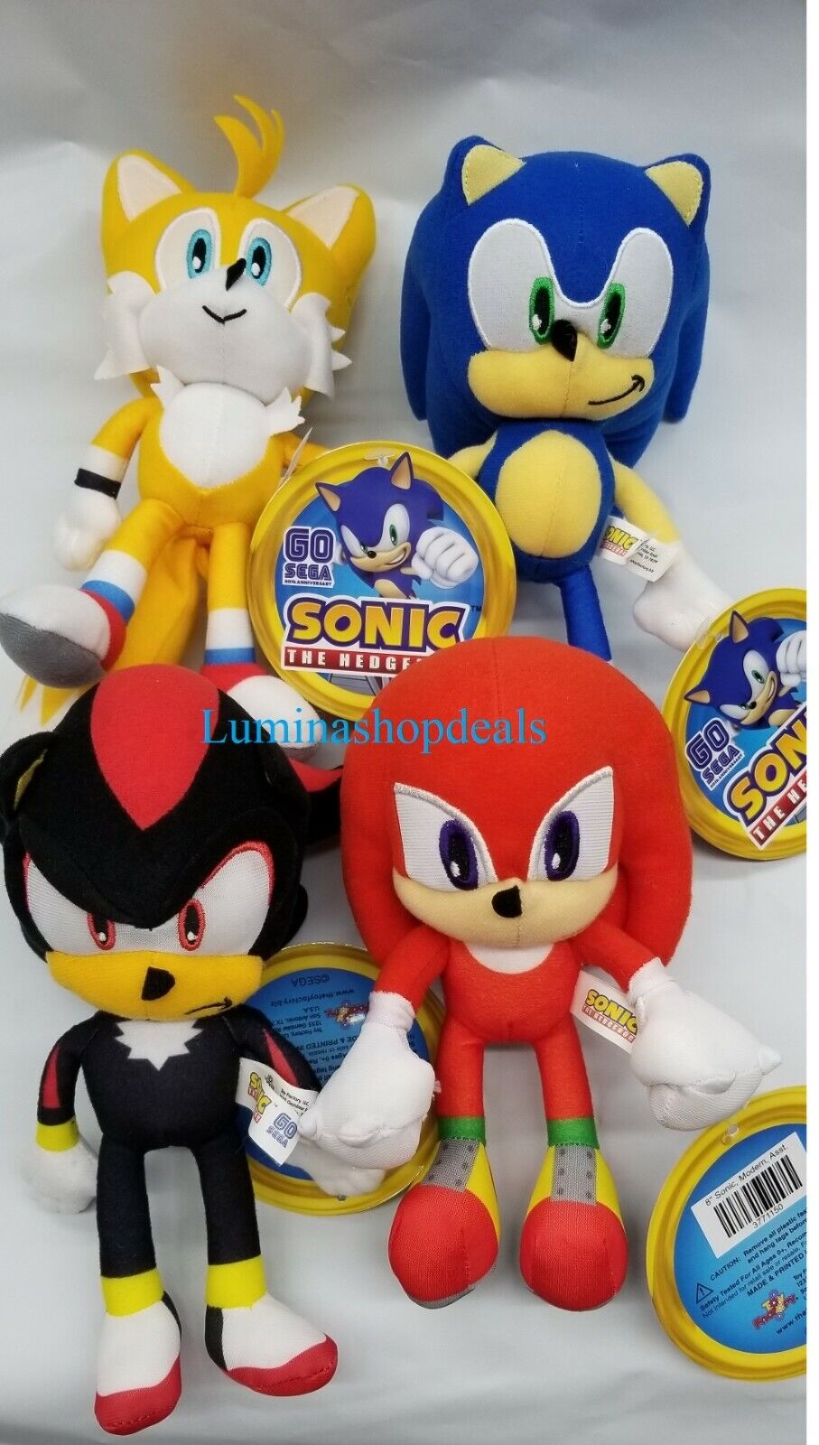  Plush The Sonic Plush Sonic The 2 The Movie Plush 12 inch Sonic  2 Toys Figure Animals Plush Pillow Collection Sonic Tales Knuckles : Movies  & TV