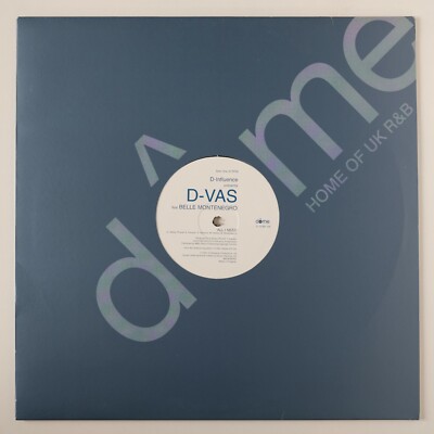 D'Influence Presents D-Vas - All I Need - 12'' DJ Promo Vinyl | R&B