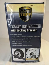 Tow Tuff Spare Tire Carrier With Locking Bracket TTF-0345TC NIB