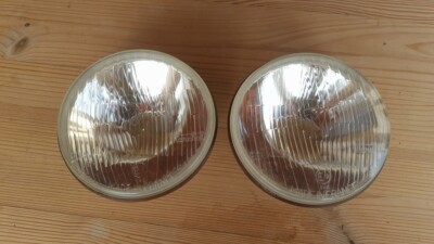 Marchal TP 146 Headlight Set Leuchttürme Projektoren Vorne 136mm Original