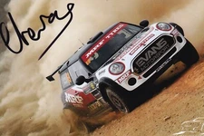 Eli Evans 4 time ARC Rally Champion 6x4 Autographed photo Mini