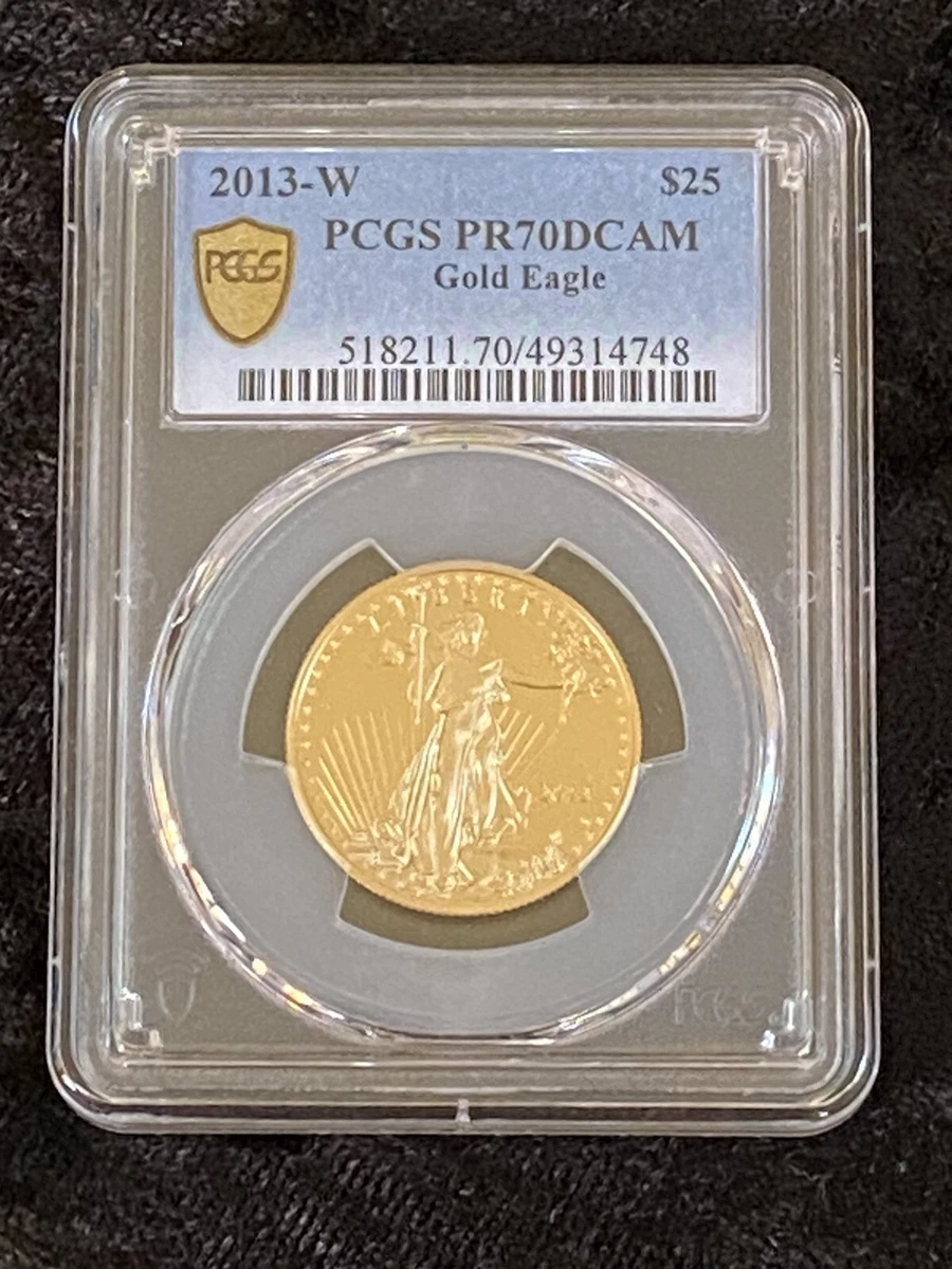 人気の中古品 2013年 アメリカンイーグルコイン PCGS MS70 28258586