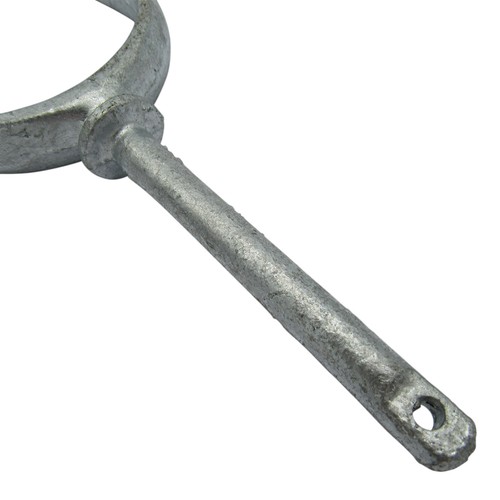 Galvanised Rowlocks Rowing Oar Locks 1/2" X2 (Plates Boat Canoe Dinghy Bracket) - Picture 5 of 8