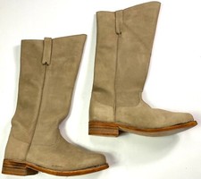 INDIAN WARS US UNION M1872 CAVALRY HORSE RIDING RAW LEATHER BOOTS-SIZE 11